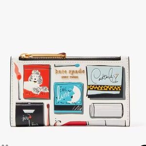 Morgan Matchbox Embossed Small Slim Bifold Wallet